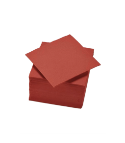 Serviette Rouge 39